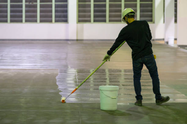 how to seal a concrete floor